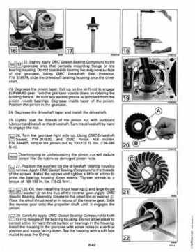 1993 Johnson Evinrude "ET" 90 degrees LV Service Repair Manual, P/N 508287, Page 307