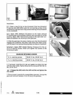 1993 Johnson Evinrude "ET" 90 degrees LV Service Repair Manual, P/N 508287, Page 310