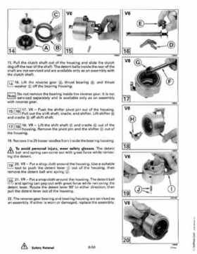 1993 Johnson Evinrude "ET" 90 degrees LV Service Repair Manual, P/N 508287, Page 315
