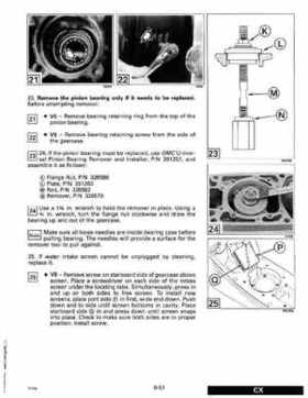 1993 Johnson Evinrude "ET" 90 degrees LV Service Repair Manual, P/N 508287, Page 316