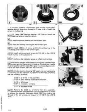 1993 Johnson Evinrude "ET" 90 degrees LV Service Repair Manual, P/N 508287, Page 318