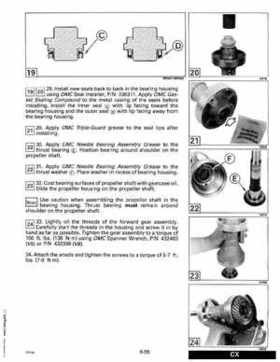 1993 Johnson Evinrude "ET" 90 degrees LV Service Repair Manual, P/N 508287, Page 320