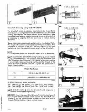 1993 Johnson Evinrude "ET" 90 degrees LV Service Repair Manual, P/N 508287, Page 322
