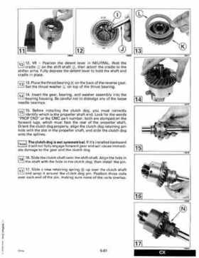 1993 Johnson Evinrude "ET" 90 degrees LV Service Repair Manual, P/N 508287, Page 326