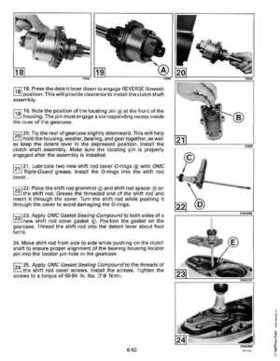 1993 Johnson Evinrude "ET" 90 degrees LV Service Repair Manual, P/N 508287, Page 327