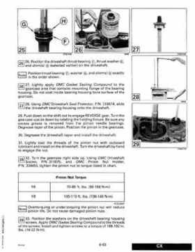 1993 Johnson Evinrude "ET" 90 degrees LV Service Repair Manual, P/N 508287, Page 328