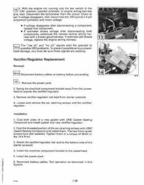 1993 Johnson Evinrude "ET" 90 degrees LV Service Repair Manual, P/N 508287, Page 366