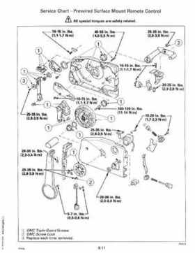1993 Johnson Evinrude "ET" 90 degrees LV Service Repair Manual, P/N 508287, Page 377