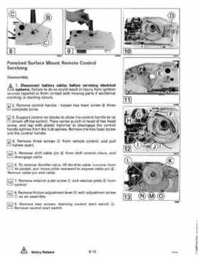 1993 Johnson Evinrude "ET" 90 degrees LV Service Repair Manual, P/N 508287, Page 378