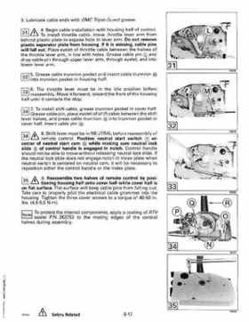 1993 Johnson Evinrude "ET" 90 degrees LV Service Repair Manual, P/N 508287, Page 383