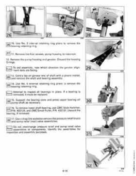 1993 Johnson Evinrude "ET" 90 degrees LV Service Repair Manual, P/N 508287, Page 405