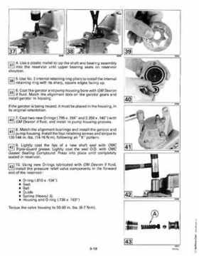1993 Johnson Evinrude "ET" 90 degrees LV Service Repair Manual, P/N 508287, Page 407