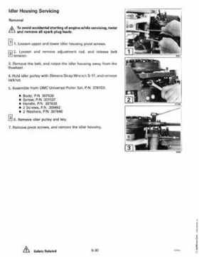 1993 Johnson Evinrude "ET" 90 degrees LV Service Repair Manual, P/N 508287, Page 419