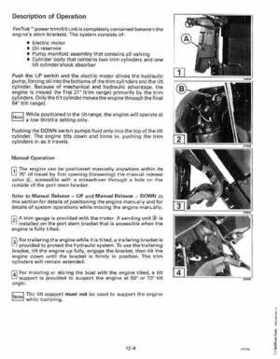 1993 Johnson Evinrude "ET" 90 degrees LV Service Repair Manual, P/N 508287, Page 427