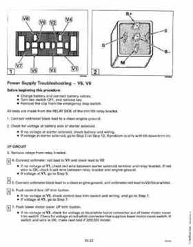 1993 Johnson Evinrude "ET" 90 degrees LV Service Repair Manual, P/N 508287, Page 445