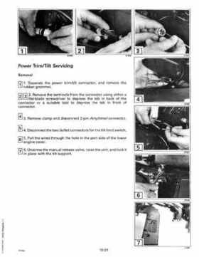 1993 Johnson Evinrude "ET" 90 degrees LV Service Repair Manual, P/N 508287, Page 454
