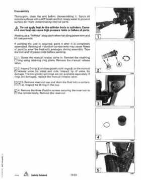 1993 Johnson Evinrude "ET" 90 degrees LV Service Repair Manual, P/N 508287, Page 456