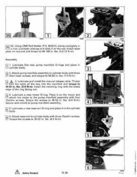 1993 Johnson Evinrude "ET" 90 degrees LV Service Repair Manual, P/N 508287, Page 461