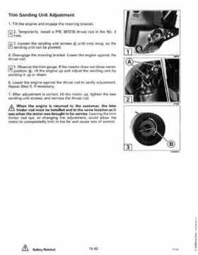 1993 Johnson Evinrude "ET" 90 degrees LV Service Repair Manual, P/N 508287, Page 465