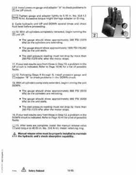 1993 Johnson Evinrude "ET" 90 degrees LV Service Repair Manual, P/N 508287, Page 478