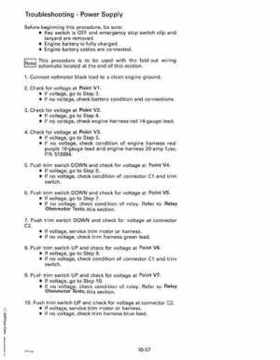 1993 Johnson Evinrude "ET" 90 degrees LV Service Repair Manual, P/N 508287, Page 480