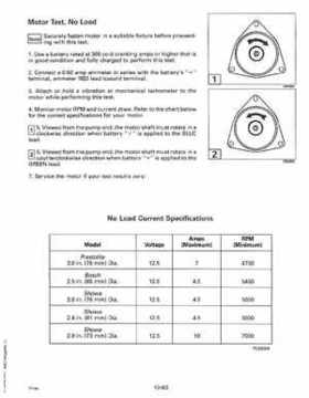 1993 Johnson Evinrude "ET" 90 degrees LV Service Repair Manual, P/N 508287, Page 486