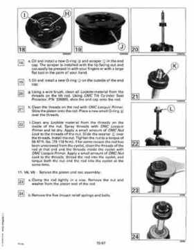 1993 Johnson Evinrude "ET" 90 degrees LV Service Repair Manual, P/N 508287, Page 490