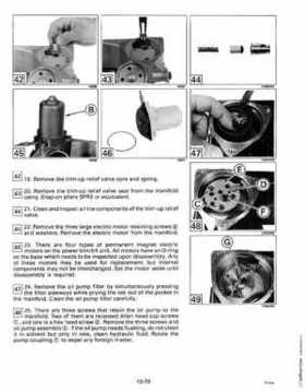 1993 Johnson Evinrude "ET" 90 degrees LV Service Repair Manual, P/N 508287, Page 493