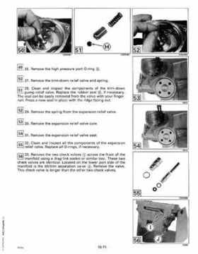 1993 Johnson Evinrude "ET" 90 degrees LV Service Repair Manual, P/N 508287, Page 494