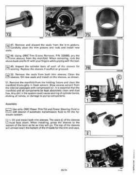 1993 Johnson Evinrude "ET" 90 degrees LV Service Repair Manual, P/N 508287, Page 497