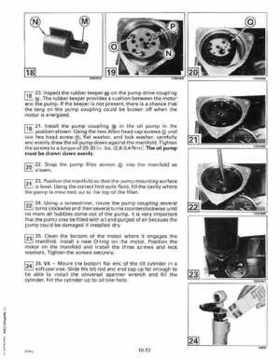 1993 Johnson Evinrude "ET" 90 degrees LV Service Repair Manual, P/N 508287, Page 500