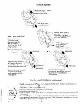 1993 Johnson Evinrude "ET" 90 degrees LV Service Repair Manual, P/N 508287, Page 506