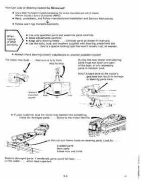 1993 Johnson Evinrude "ET" 90 degrees LV Service Repair Manual, P/N 508287, Page 509