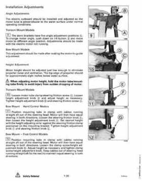 1993 Johnson Evinrude "ET" Electric Outboards Service Repair Manual, P/N 508280, Page 24