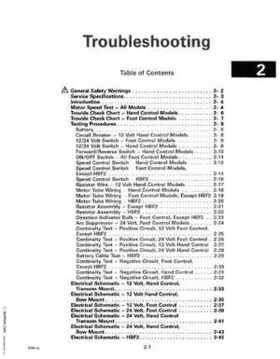 1993 Johnson Evinrude "ET" Electric Outboards Service Repair Manual, P/N 508280, Page 27