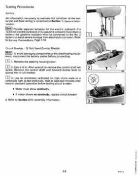 1993 Johnson Evinrude "ET" Electric Outboards Service Repair Manual, P/N 508280, Page 34