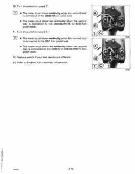 1993 Johnson Evinrude "ET" Electric Outboards Service Repair Manual, P/N 508280, Page 41