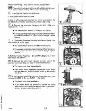 1993 Johnson Evinrude "ET" Electric Outboards Service Repair Manual, P/N 508280, Page 45
