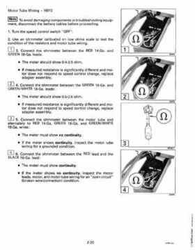1993 Johnson Evinrude "ET" Electric Outboards Service Repair Manual, P/N 508280, Page 46