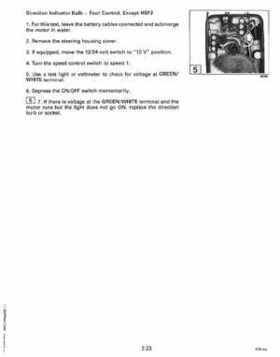 1993 Johnson Evinrude "ET" Electric Outboards Service Repair Manual, P/N 508280, Page 49