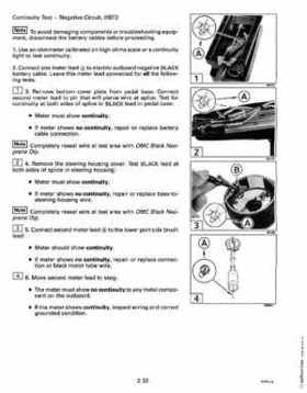 1993 Johnson Evinrude "ET" Electric Outboards Service Repair Manual, P/N 508280, Page 58