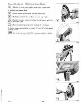 1993 Johnson Evinrude "ET" Electric Outboards Service Repair Manual, P/N 508280, Page 70