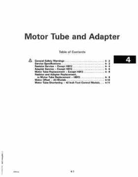1993 Johnson Evinrude "ET" Electric Outboards Service Repair Manual, P/N 508280, Page 93