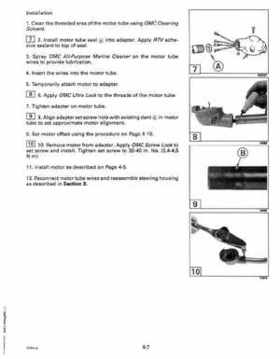 1993 Johnson Evinrude "ET" Electric Outboards Service Repair Manual, P/N 508280, Page 99