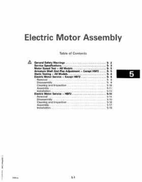 1993 Johnson Evinrude "ET" Electric Outboards Service Repair Manual, P/N 508280, Page 104