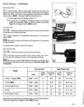 1993 Johnson Evinrude "ET" Electric Outboards Service Repair Manual, P/N 508280, Page 109