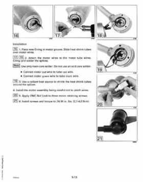 1993 Johnson Evinrude "ET" Electric Outboards Service Repair Manual, P/N 508280, Page 116