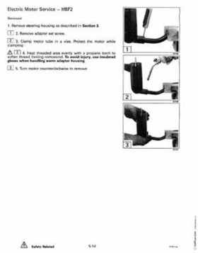1993 Johnson Evinrude "ET" Electric Outboards Service Repair Manual, P/N 508280, Page 117