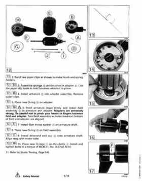 1993 Johnson Evinrude "ET" Electric Outboards Service Repair Manual, P/N 508280, Page 121