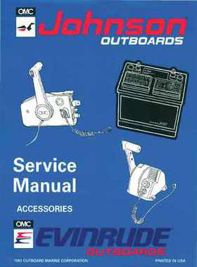 1994 Johnson/Evinrude Accessories Service Manual, Page 1